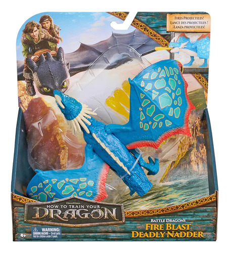 Cómo Entrenar A Tu Dragón Fire Blast Deadly Nadder
