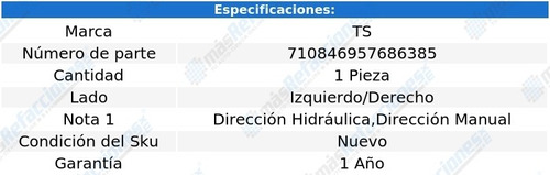2 Terminales Exteriores Ts Ford Mustang 70 Al 73