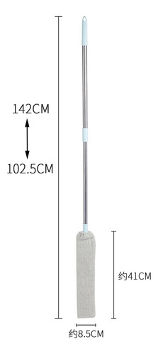 Plumero Manual De Microfibra Con Poste De Extensión Para