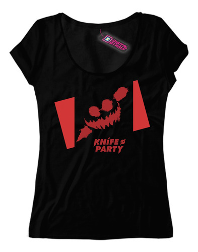 Remera Mujer Knife Party Dubstep Brostep Me54 Dtg Premium