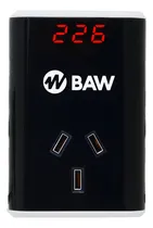 Comprar Protector Alta Baja Tension Baw Digital Heladera Lavarropa Color Negro
