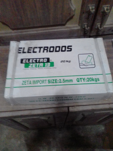 Electrodo 6013 3/32  Zeta 13 350mm 20kg.
