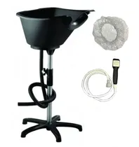 Comprar Bacha Lavacabeza Portatil Dompel Plastica Duchador Y Gorro