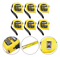 Comprar 6 Trenas Em Fita De Aço C\u002F Trava 5 Metros X 19,0mm Vonder