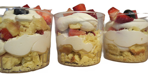Shots Dulces En Vasos Descartables De 100cc