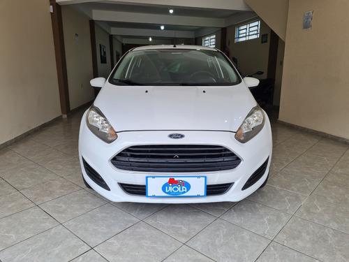 Ford New Fiesta S 1.5 Branco 2015
