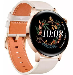 Smartwatch Huawei Watch Gt3 42mm Bluetooth Tela Hd Branco