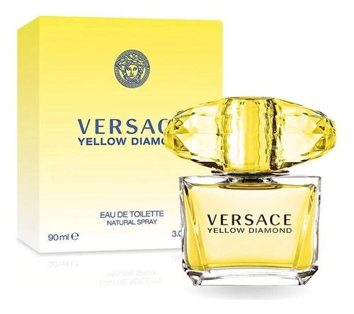 Versace Yellow Diamond 90ml Feminino + Amostra De Brinde