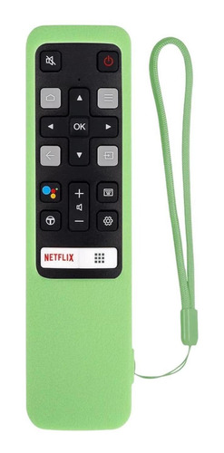 Funda De Silicon Para Control Remoto Tcl Rc802v Verde