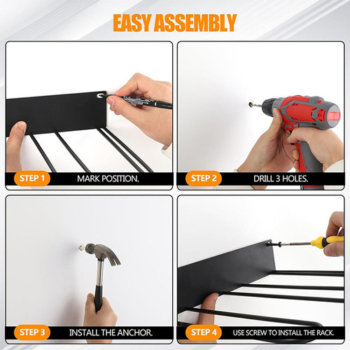 Soporte De Pared K Hangers, Robusto, De Metal, Para Botas Al