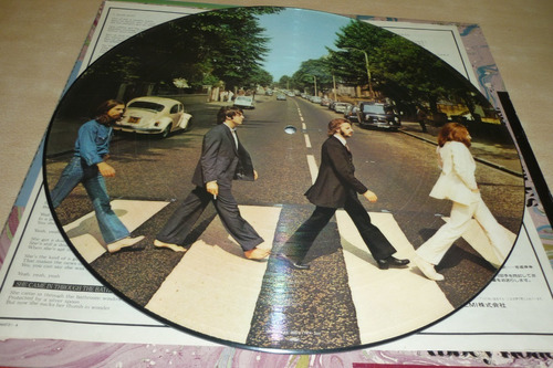 The Beatles Abbey Road Vinilo Japon Picture Disc 10  Jcd055