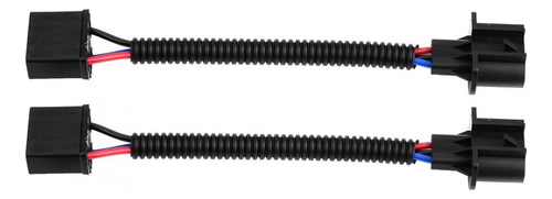 2 Unids H4 Hembra A H13 Macho Adaptador De Conversión De Far