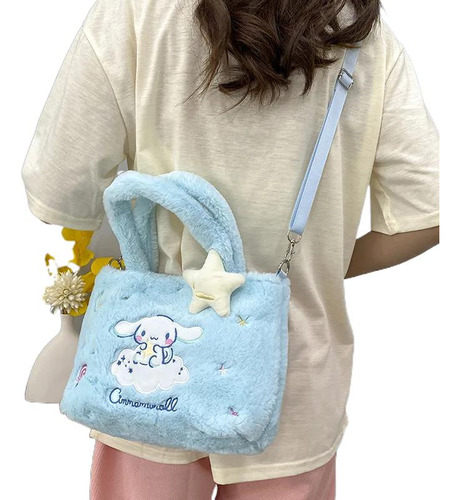 Bolso De Peluche Kawaii Sanrio, Bolsos De Hombro, Hello Kitt