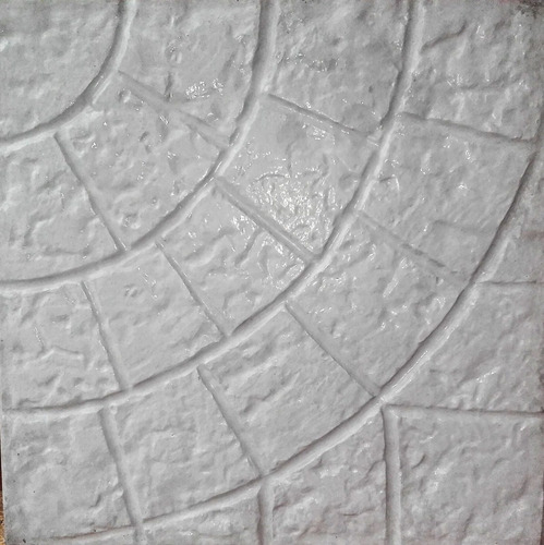 Imagen 3 de 8 de Molde Mosaicos, Baldosas Hormigón Adoquin Circular Grande X3