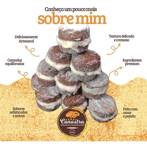 Bem Casado Bolacha Amanteigada Canastra Pote 600 Gramas Top