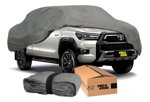 Capa Protetora Para Pickup Hilux Com 100% Forro E Cadeado