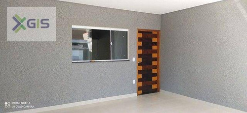 Imagem 1 de 12 de Casa Com 3 Dormitórios À Venda, 120 M² Por R$ 450.000 - Residencial Ary Attab - São José Do Rio Preto/sp - Ca2170