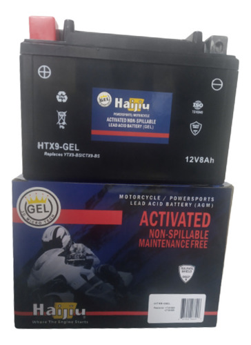 Batería Htx9- Gel Haijiu 