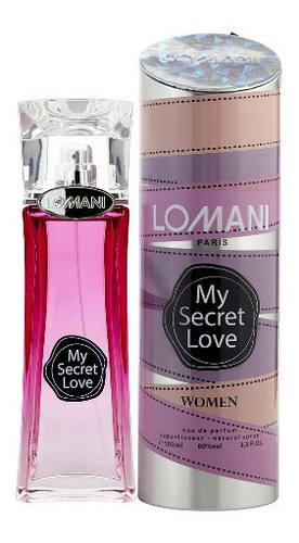 Edp 3.3 Onzas Lomani My Secret Love Por Lomani Para Mujer