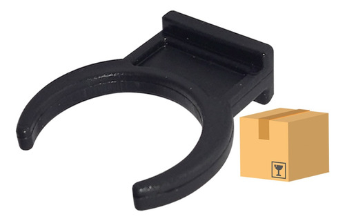 Clip Plástico Para Zócalo De Aluminio Negro Enganche X50 Uni