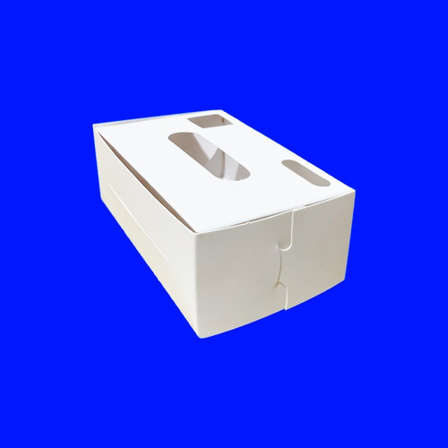 Caja Para Tarjetas De Presentación 9 X 5 Cm Blanca