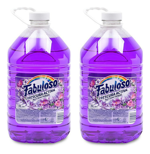 Fabuloso Lavanda Desinfectante 5 L X 2 - L a $7420