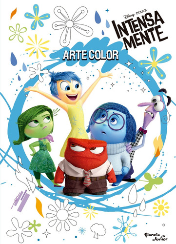 Intensamente. Arte Color Con Frases - Cuentos Disney