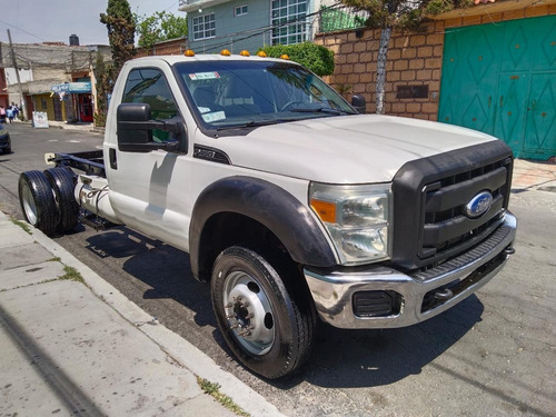 Ford F-450 Modelo 2012 Automática De Gas Lp. Chasis Cabina