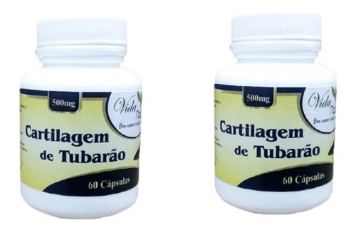 Cartílago De Tiburón 120 Cápsulas Vida Natural Envío Gratis 