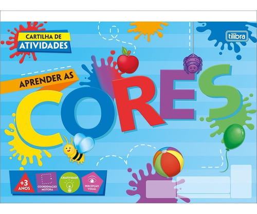 Cartilha De Atividades Tilibra Aprender As Cores 20 Fls