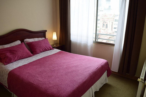 Arriendo Amoblado 2 Dorm 2 Baños - Bellas Artes, Stgo.