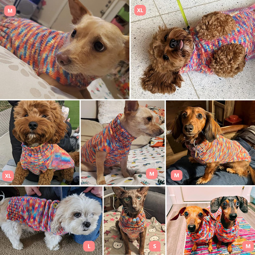 Jersey De Punto Térmico Kyeese Para Perros Con Cuello Alto Y
