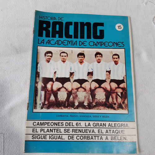 Historia De Racing La Academia De Campeones Nº 15