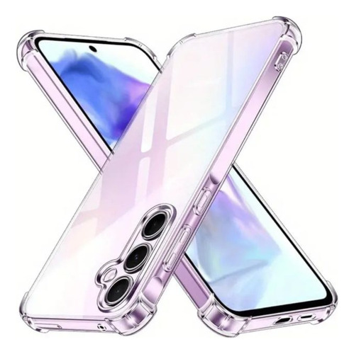 Carcasa Transparente Reforzada Para Samsung Galaxy A35