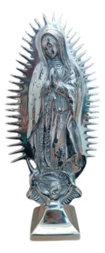 Estatua De Virgen De Guadalupe De Pewter Para El Hogar