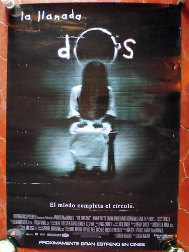 Poster Original Cine La Llamada 2 (2005) The Ring Two 100x70