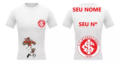 CAMISETA INTERNACIONAL PERSONALIZADA COM SEU NOME E NÚMERO