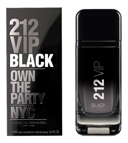 Perfume Importado Hombres 212 Vip Black Edp Carolina Herrera