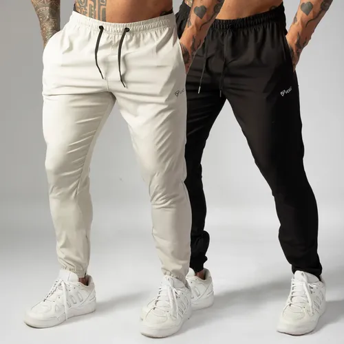 Kit 2 Calças Jogger Tactel Com Elastano Masculina Esportiva