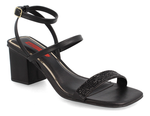 Sandalia Mujer Bata Red Label Dalia Negro