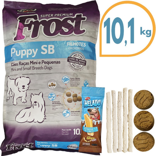 Comida Perro Cachorro Frost Sb Raza Pequeña 10,1 Kg + Regalo