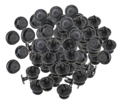 Ee 100 Piezas 7 Mm Plástico Remaches Parachoques
