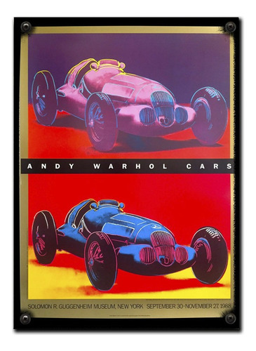 #331 - Cuadro Vintage 30 X 40 - Auto Andy Warhol Poster 