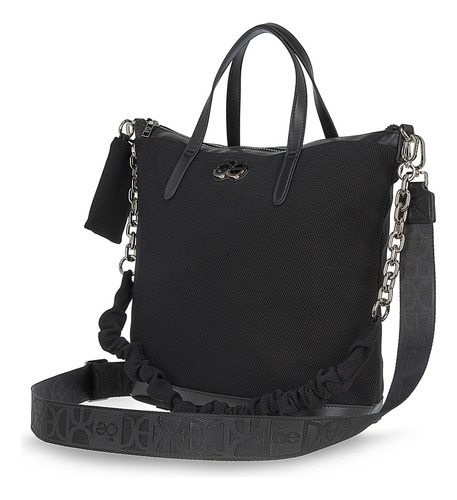 Bolsa Tote Cloe Vragim I Grande Color Negro