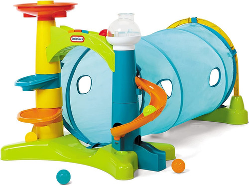 Little Tikes Learn  Play Túnel De Actividad 2 En 1 Con Juego