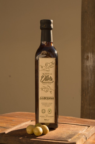 Aceite De Oliva Orgánico Extra Vírgen 500ml La Riojana