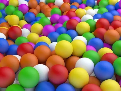 Pimpones De Colores X 50 Unidades Para Piñata O Juegos