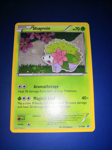Pokemon Tcg Shaymin Promo Holo