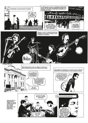La Historia De Los Beatles, De Angus Allan. Editorial Norma, Tapa Blanda En Español, 2022
