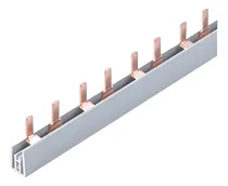 Comprar Barra De Distribucion Cobre 2p 63a 1metro Mini Breaker